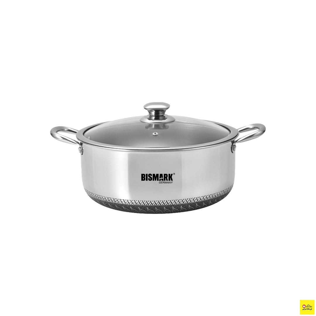 قابلمه استیل(24cm)مدل bm621